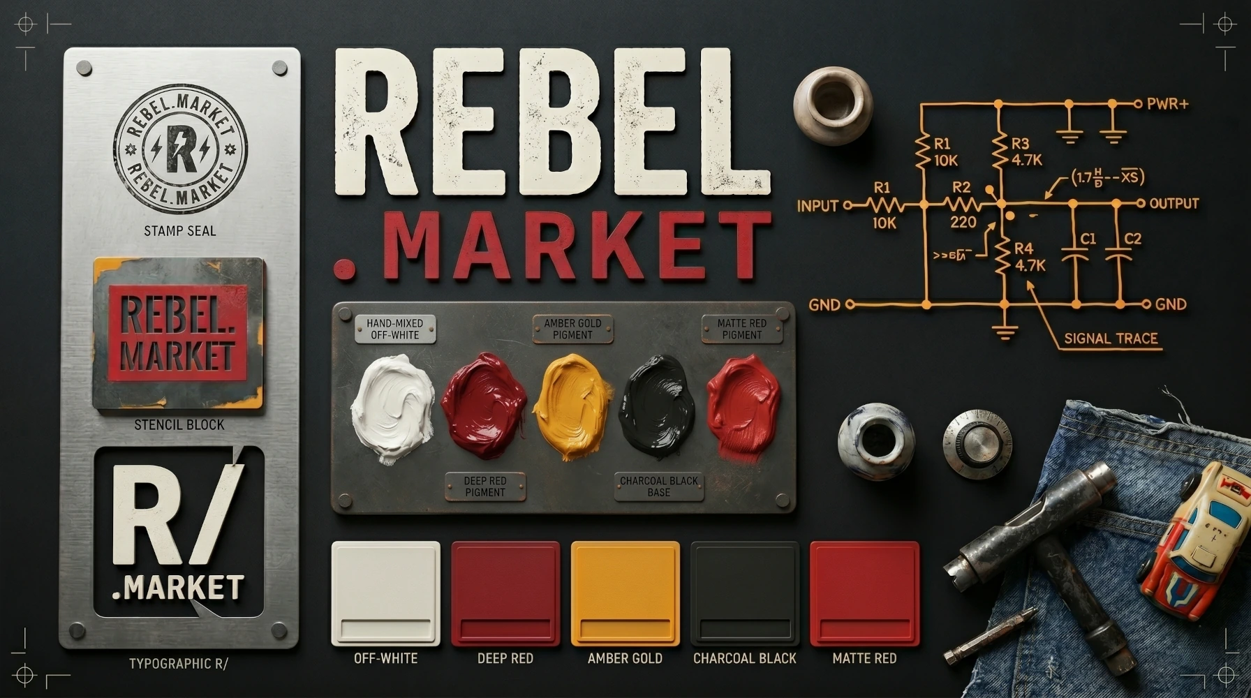 rebel.market — make things, skate things, play things